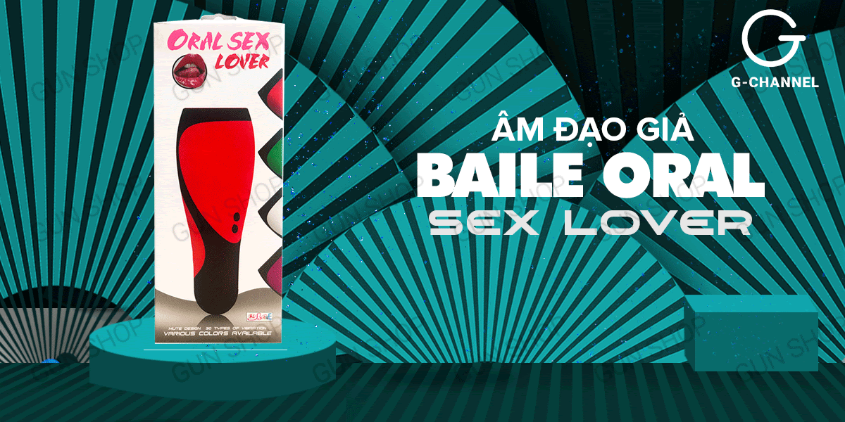  Phân phối Âm đạo giả 30 chế độ rung dùng pin - Baile Oral Sex Lover chính hãng