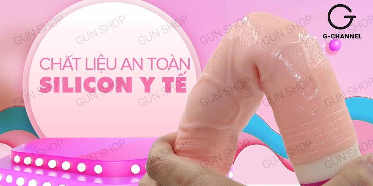 Dương vật giả silicon Baile rung mạnh cầm tay giá tốt thật như thật