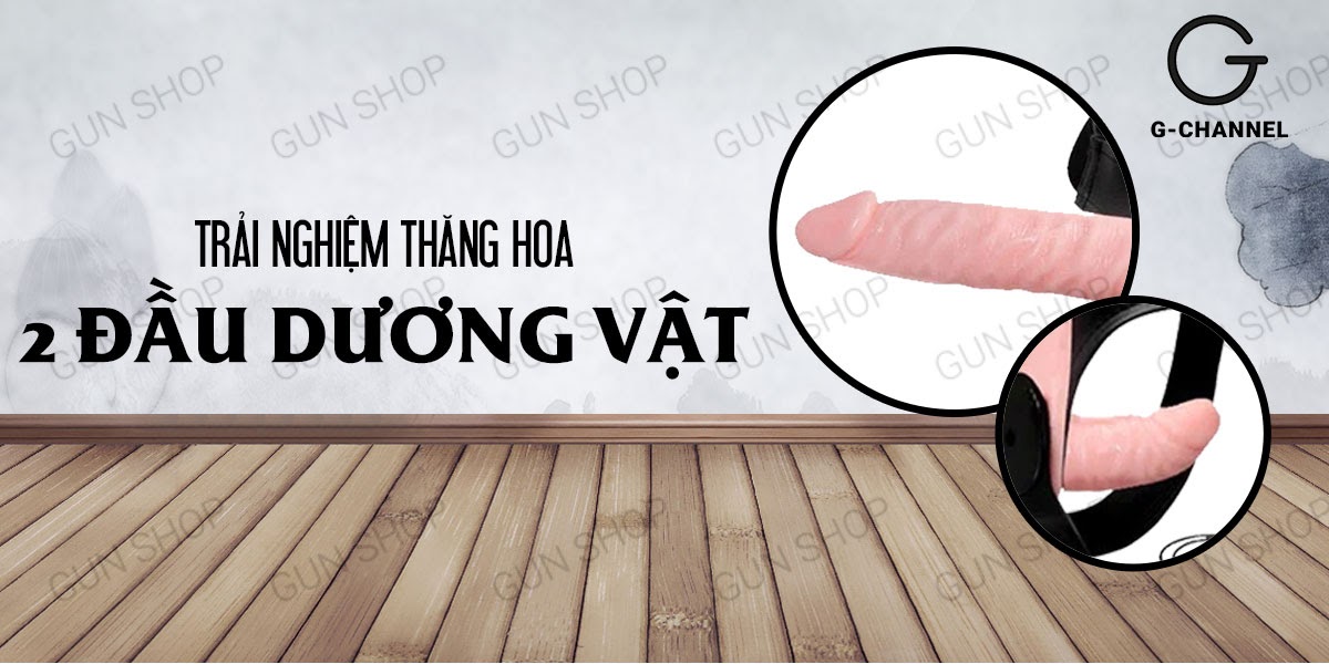 Cung cấp Dương vật giả rung có dây đeo 2 đầu pin - Baile Strap-on loại tốt Cung cấp Dương vật giả rung có dây đeo 2 đầu pin - Baile Strap-on loại tốt