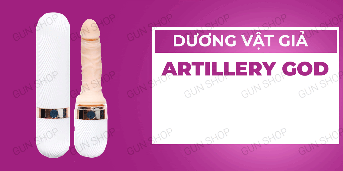 Mua Dương vật giả rung thụt nhiều chế độ phát nhiệt sạc điện - Artillery God  giá tốt