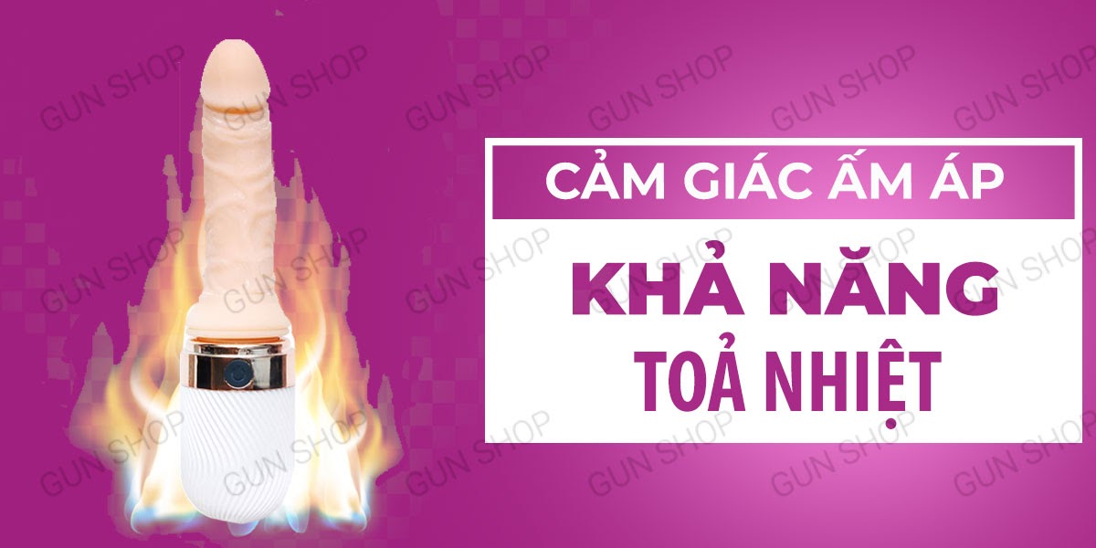 Mua Dương vật giả rung thụt nhiều chế độ phát nhiệt sạc điện - Artillery God giá tốt Mua Dương vật giả rung thụt nhiều chế độ phát nhiệt sạc điện - Artillery God giá tốt