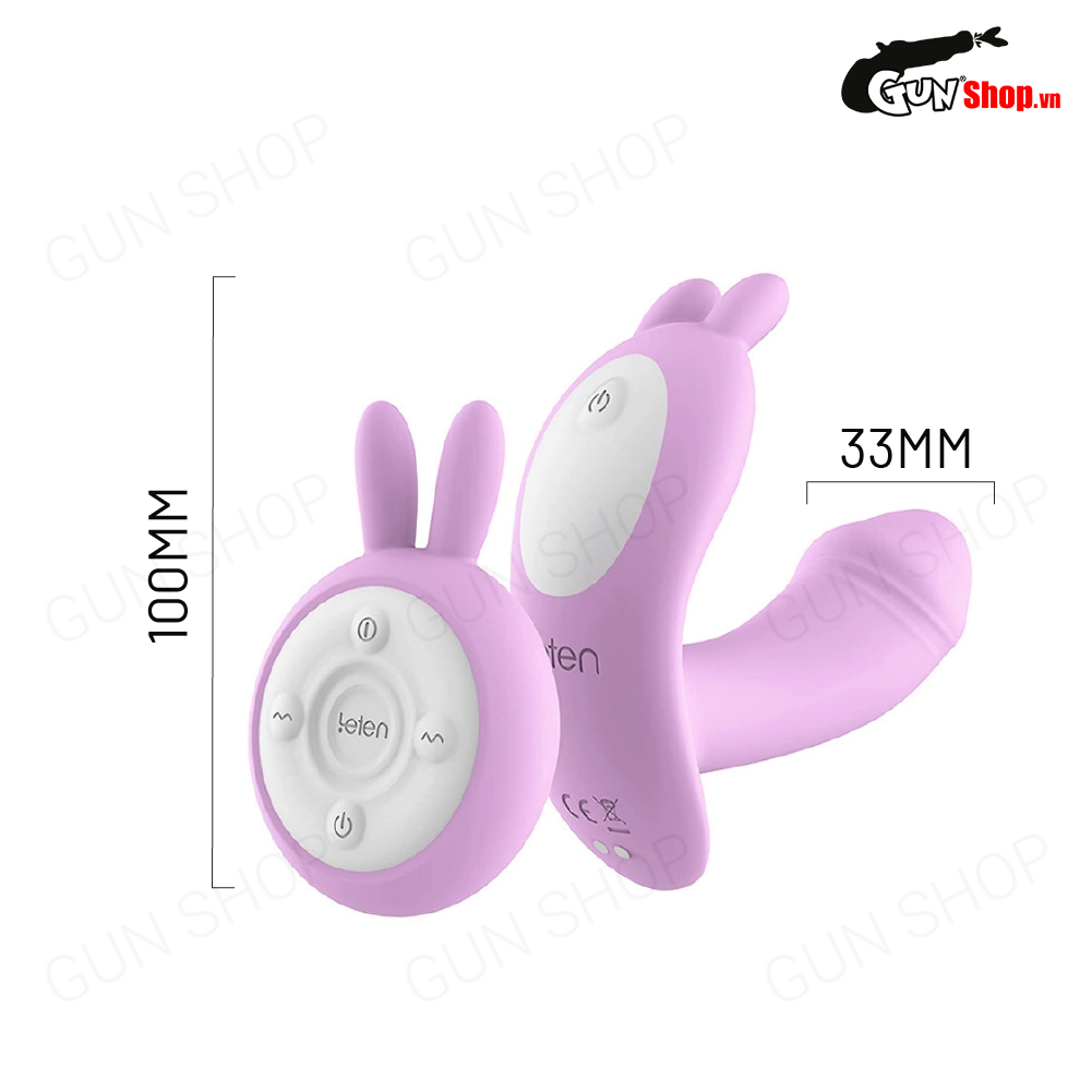 Trứng rung không dây Leten sạc điện điều khiển từ xa ấm nóng