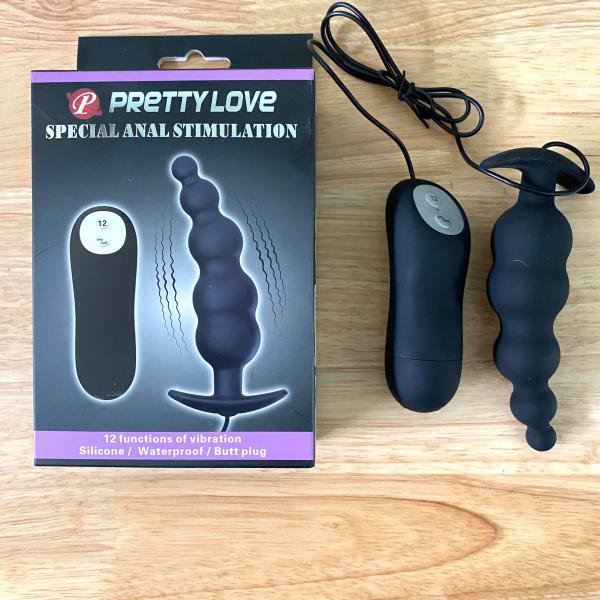 Trứng Rung Hậu Môn 12 Chế Độ - Kích Thích Đỉnh Cao Pretty Love
