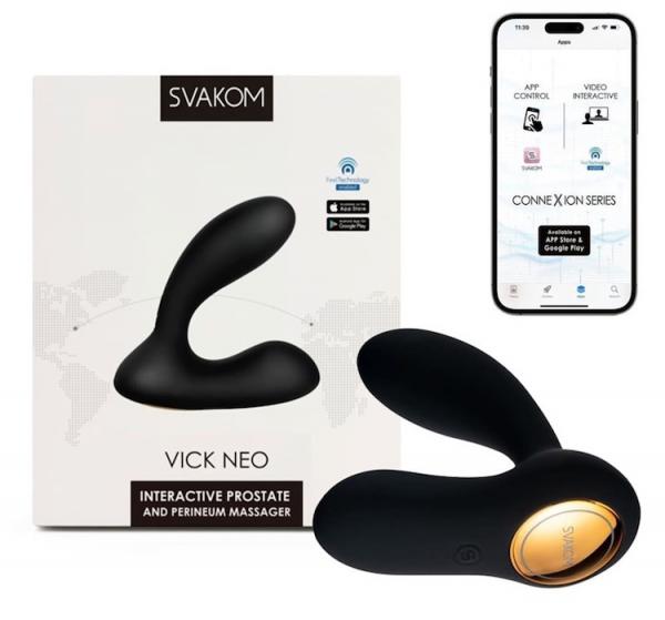 Svakom Vick Neo máy massage hậu môn cao cấp điều khiển từ xa qua app điện thoại 
