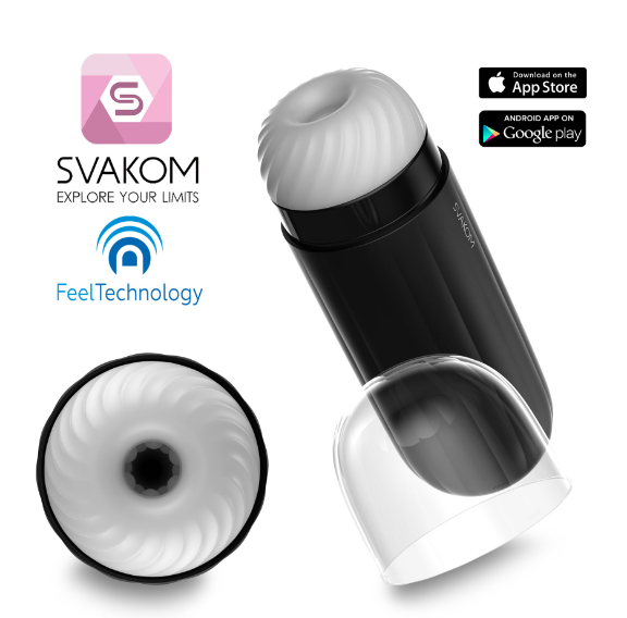 Âm đạo giả điều khiển app tương tác webcam, Svakom Sam Neo