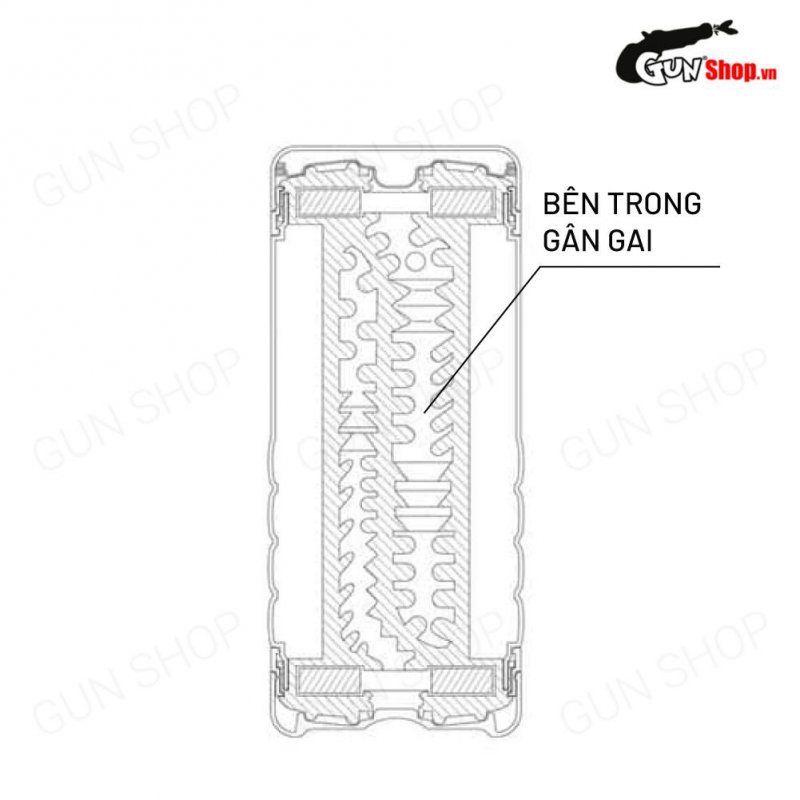 Âm đạo giả 2 đầu Tenga Double Hole tối ưu trải nghiệm sướng