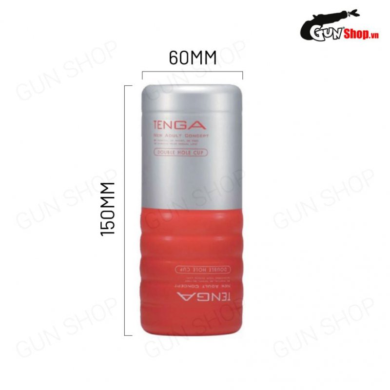 Âm đạo giả 2 đầu Tenga Double Hole tối ưu trải nghiệm sướng