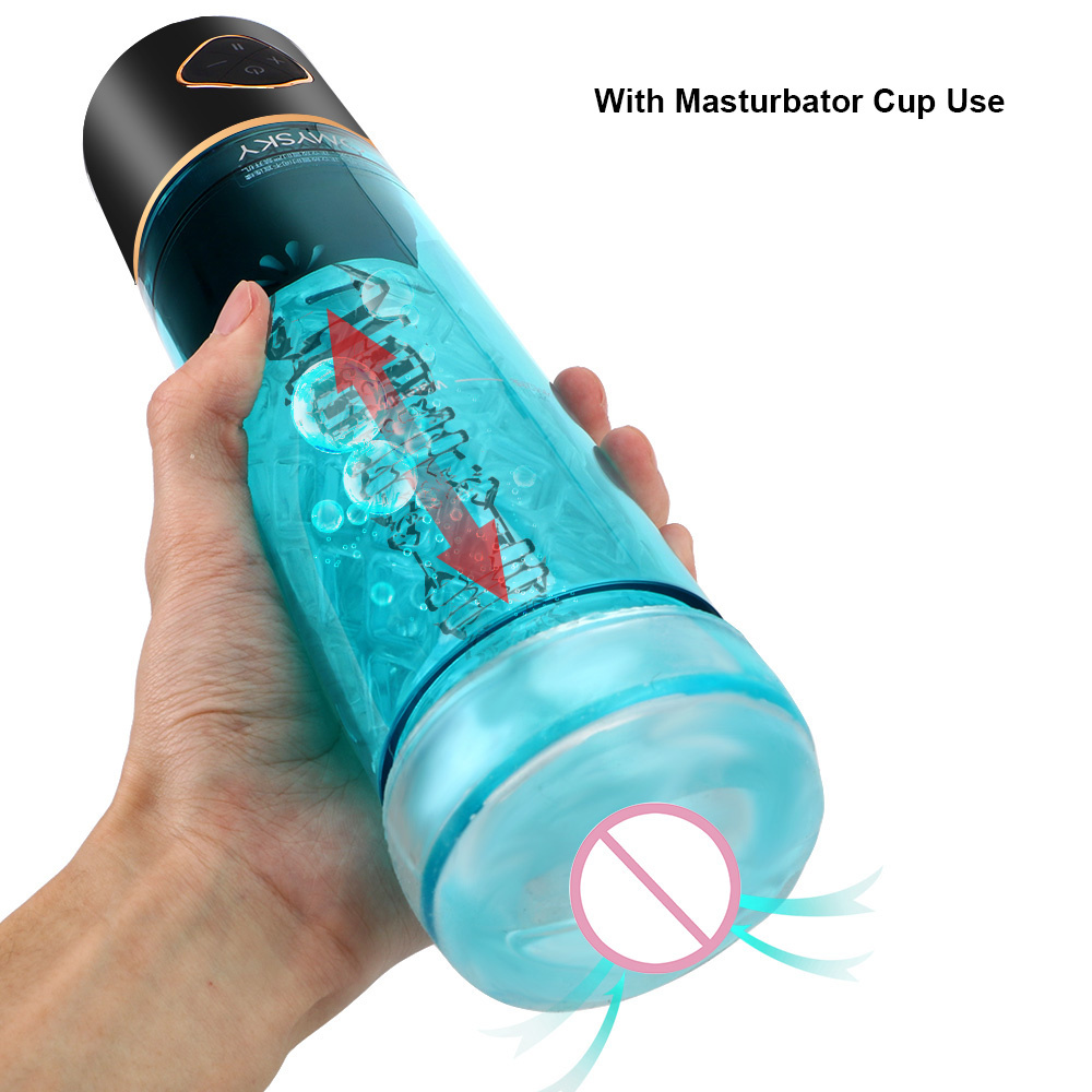 Cung cấp Máy tập tăng kích thước dương vật tự động có massage bằng nước dùng sạc - Omysky Mighty Eagle loại tốt