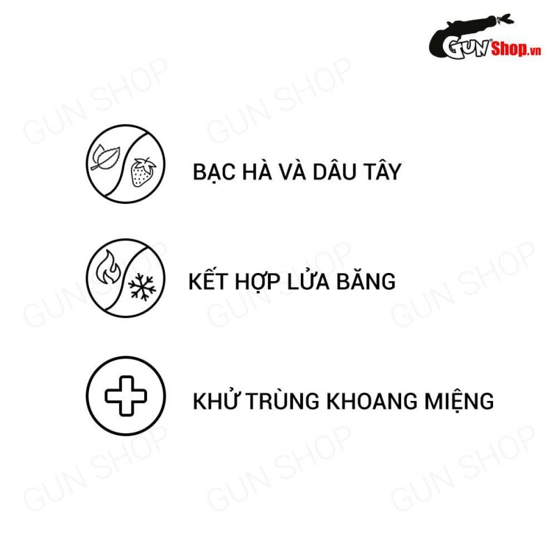 Nước Tình Yêu BJ Băng Lửa OLO Hot Cool Hộp 4 Cặp Khuyến Mãi