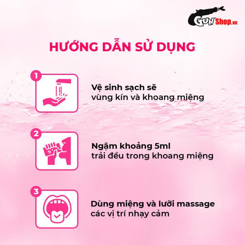 Nước Tình Yêu BJ Ấm Nóng Hương Dâu Xun Z Lan Kiss Hot 10ml
