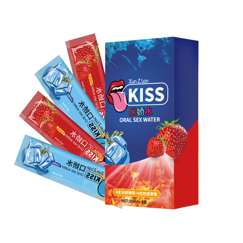 Nước tình yêu BJ mát lạnh hương bạc hà - Xun Z Lan Kiss Cool - Gói 10ml