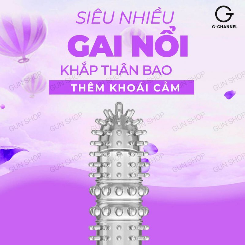 Bao cao su ngón tay Aichao A-spot gai lớn tăng khoái cảm
