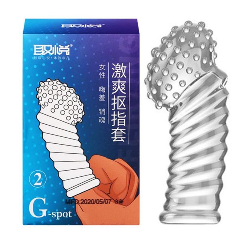 Bao cao su ngón tay Aichao G-spot gai nổi lớn kích thích mạnh