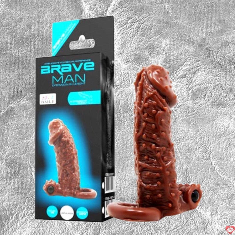 Bao cao su đôn dên rung đa điểm kích thích Baile Braveman 