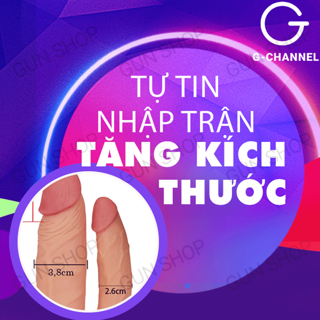 Bao cao su rung Lovetoy 2 đầu tăng kích thước cực đôn dên