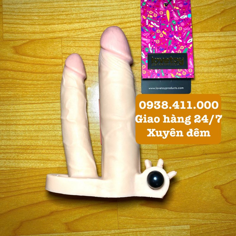 Bao cao su rung Lovetoy 2 đầu tăng kích thước cực đôn dên