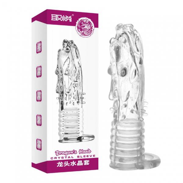 Bao cao su đôn dên tăng kích thước Aichao Hồng - Đầu rồng 