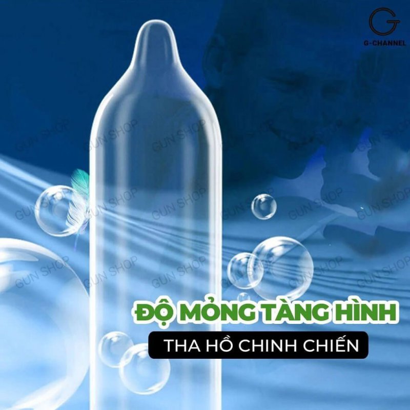 Bao cao su Toshiro siêu mỏng, thoải mái an toàn, hộp 10 cái