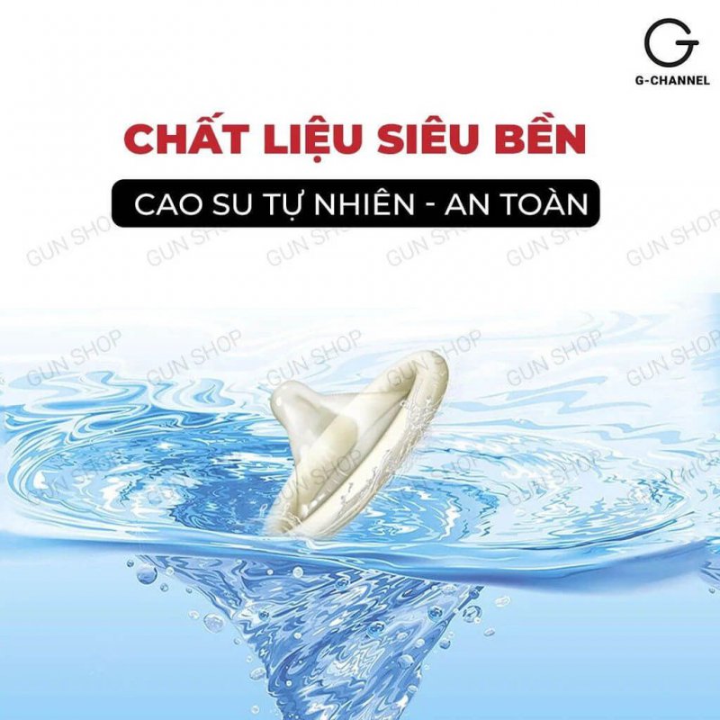 Bao cao su Toshiro siêu mỏng, thoải mái an toàn, hộp 10 cái