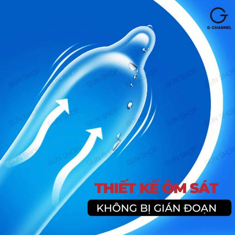 Bao cao su Toshiro siêu mỏng, thoải mái an toàn, hộp 10 cái