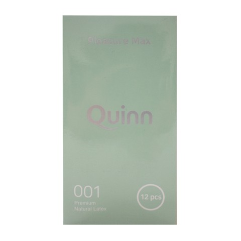Bao cao su Quinn Pleasure Max gân điểm nổi tăng khoái cảm hộp 12