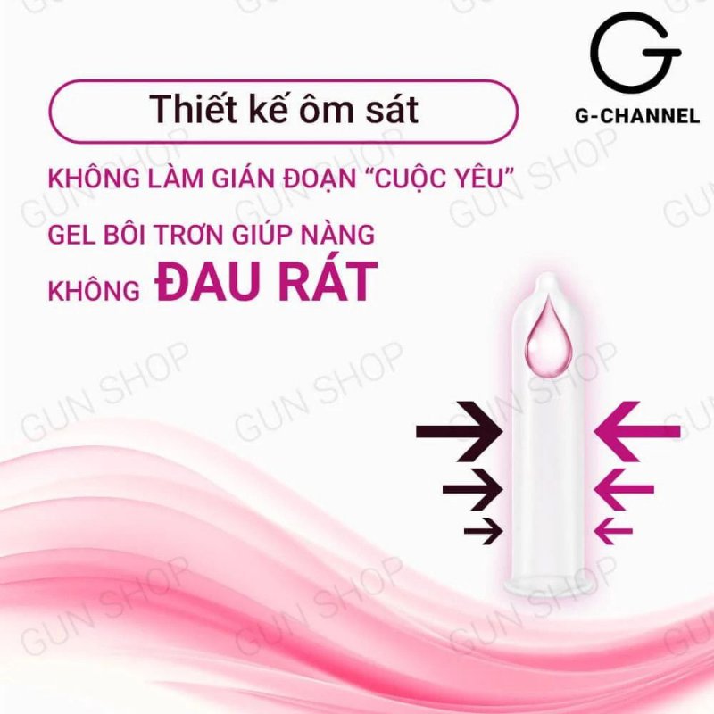 Bao cao su Relax hương dâu siêu mỏng mềm mại hộp 12 cái