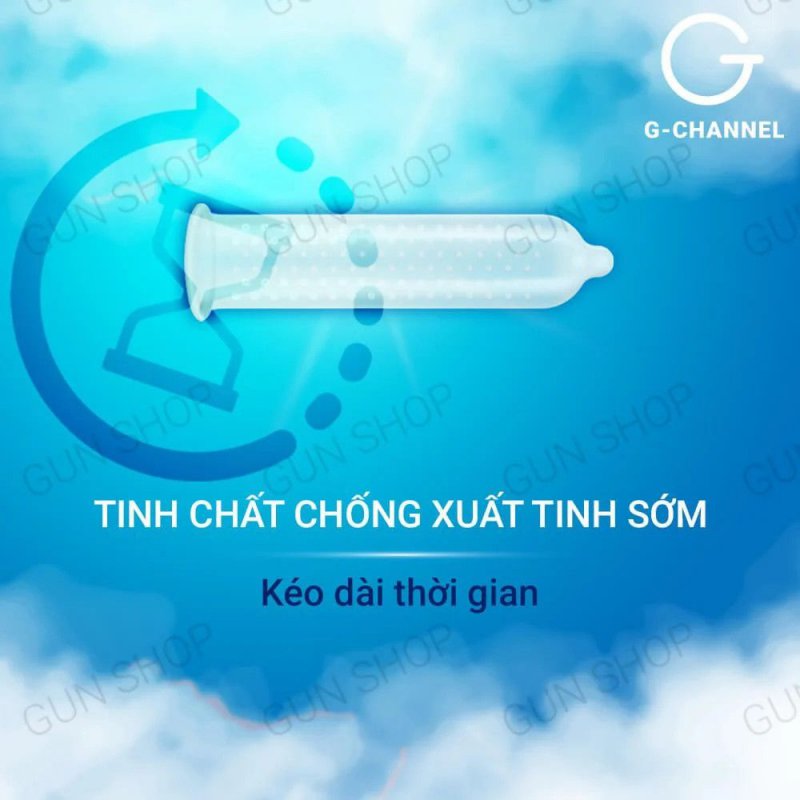 Supermen Long Love 120 cái - Bao cao su kéo dài - Siêu bền