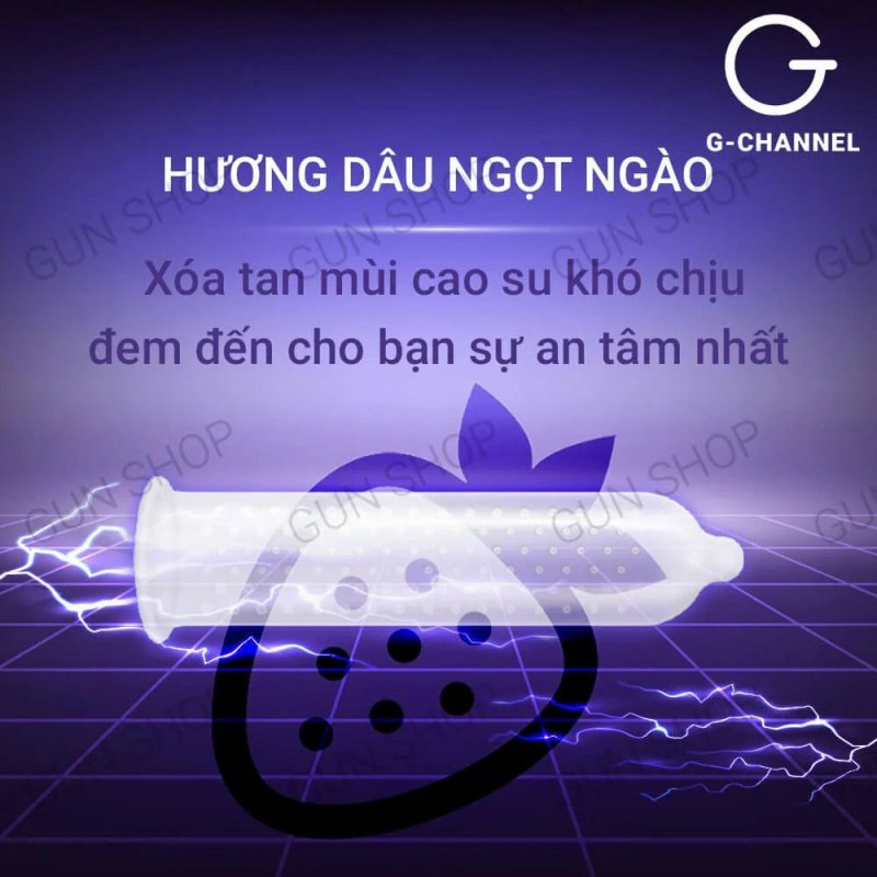 Storm Long Love hộp 120 cái bao cao su kéo dài hưng phấn