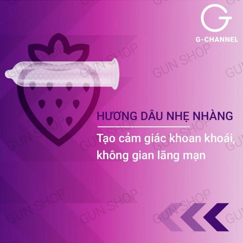 Bao cao su Human hương dâu thơm mát, hộp 120 cái giá tốt