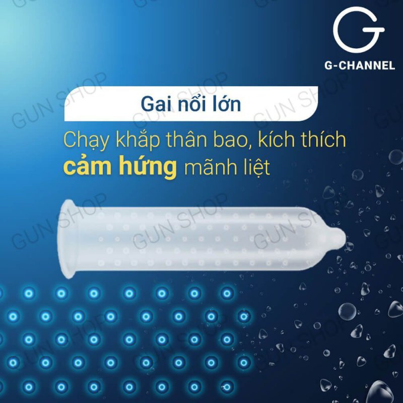 Bao cao su Rocmen Sea Horse Spikes hộp 10 kéo dài cực khoái