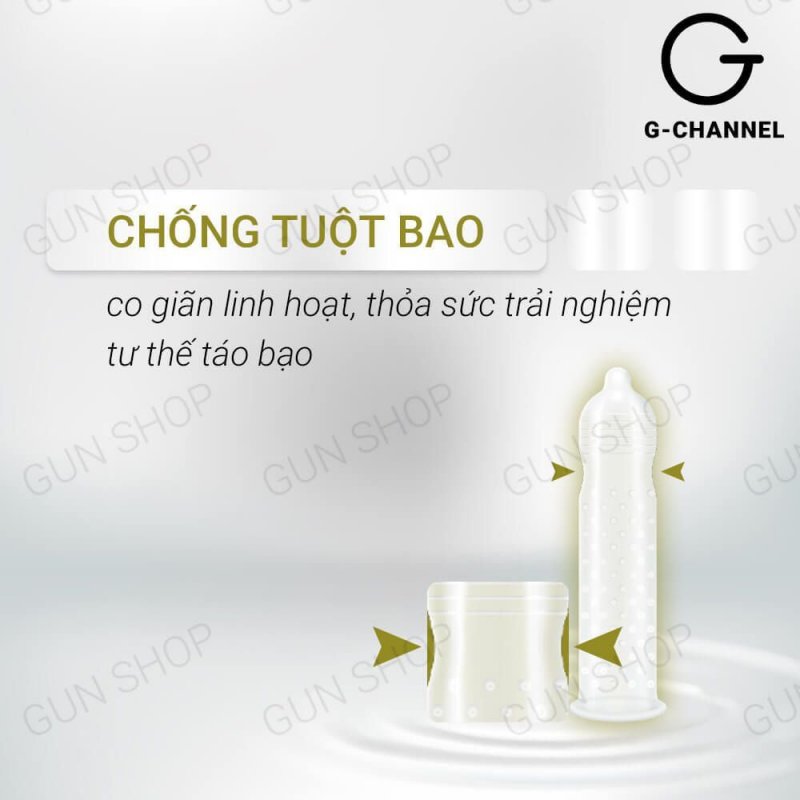 Bao cao su Innova Vàng kéo dài, an toàn, hộp 12 cái giá tốt
