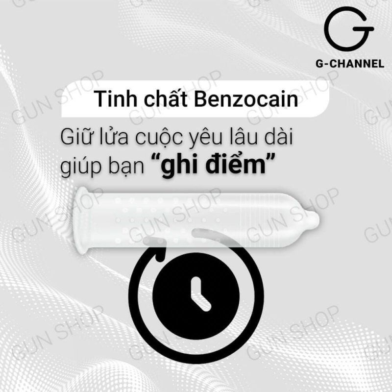 Bao cao su Rocmen Long Shock kéo dài quan hệ an toàn 12 cái