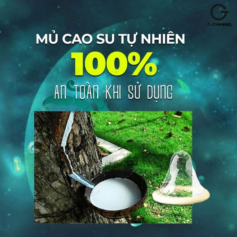 Bao cao su Ropockon Cung Cự Giải - Mỏng 0.03mm hương dâu - Hộp 12 cái