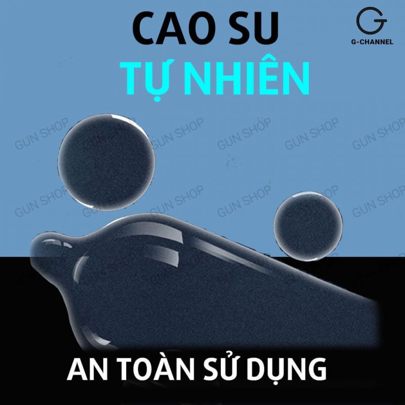 Bao cao su Kimono Dotted siêu mỏng 0.03mm, hộp 12 cái, an toàn, thoải mái