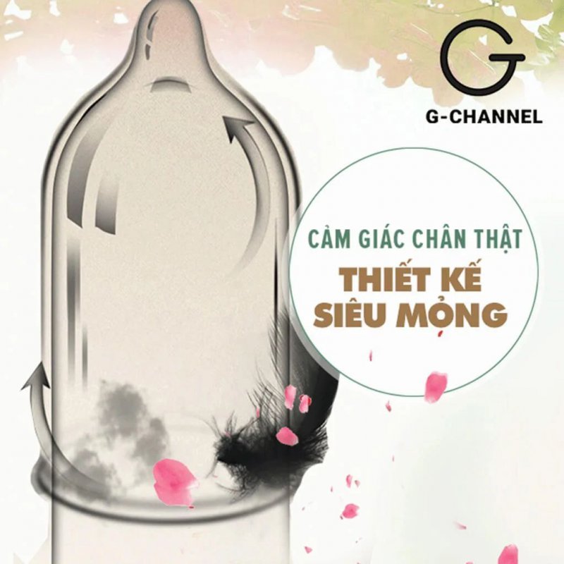 Bao cao su Quinn Nude Fit siêu mỏng an toàn chống tuột 12 cái