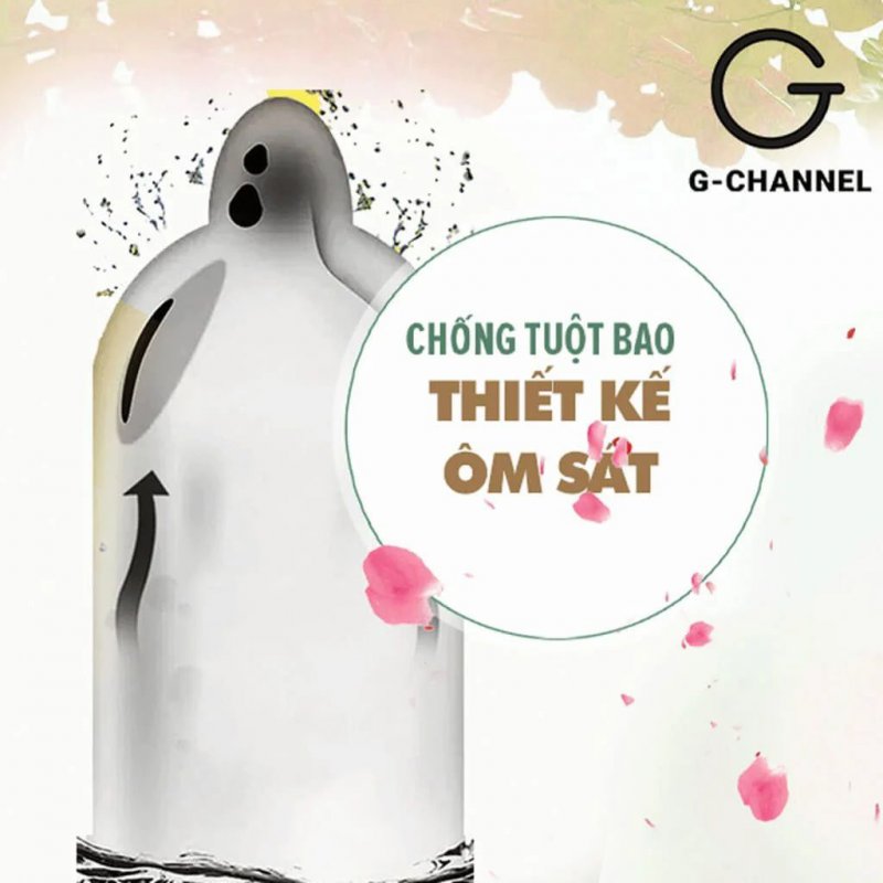 Bao cao su Quinn Nude Fit siêu mỏng an toàn chống tuột 12 cái