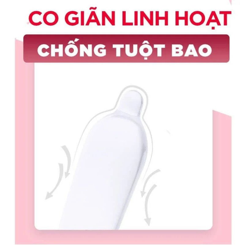 Bao cao su Sagami Exceed 2000 siêu mỏng hộp 12 cái an toàn
