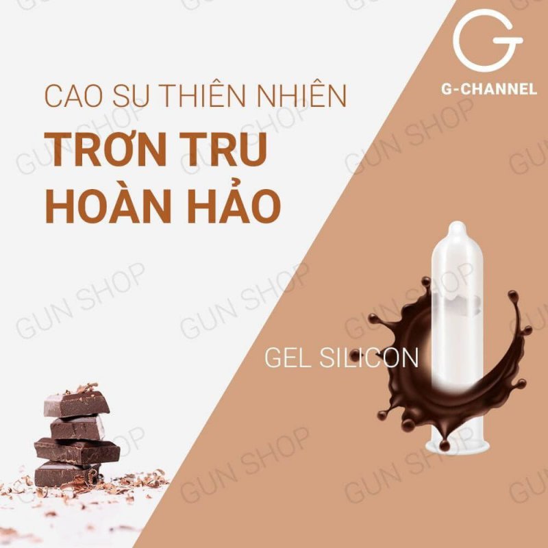 Bao cao su Nakanishi siêu mỏng 0.03mm hương socola hộp 4