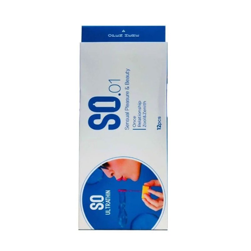 SO Ultrathin Bao Cao Su Siêu Mỏng Hộp 12 Cái An Toàn