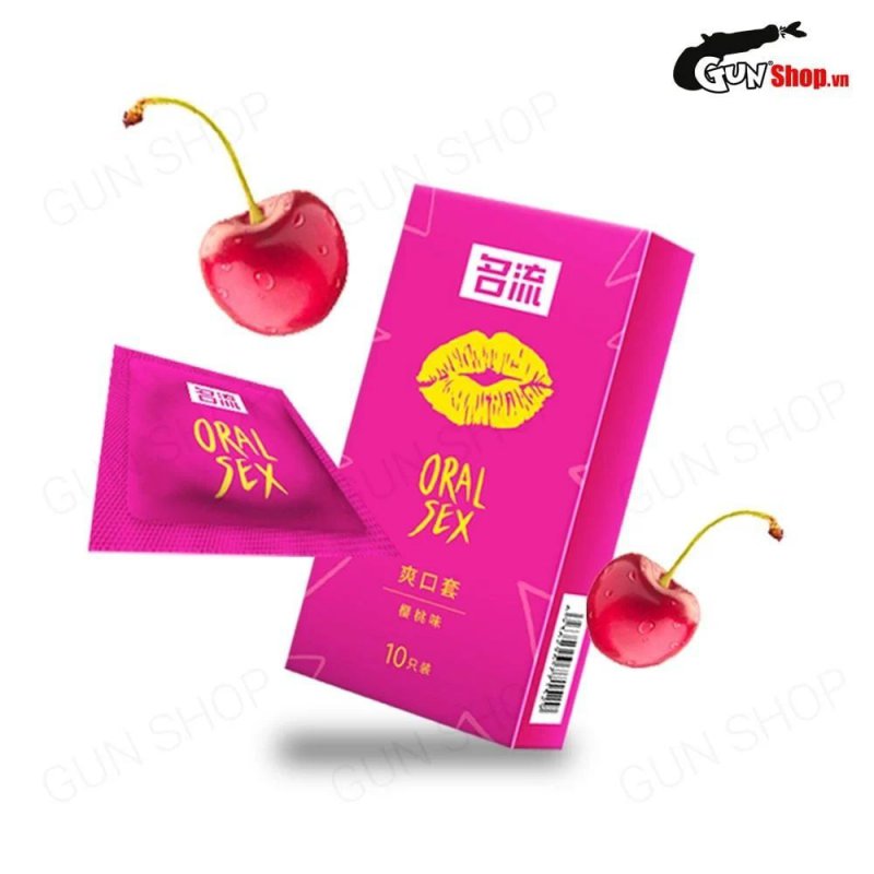 Bao cao su quan hệ miệng Mingliu hương anh đào an toàn thăng hoa