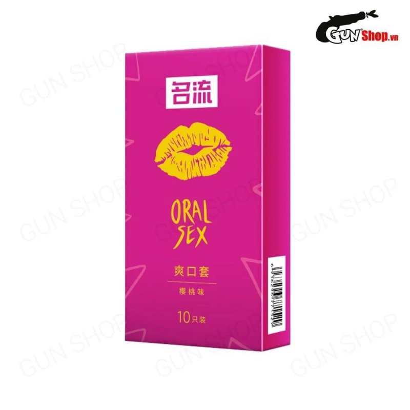 Bao cao su quan hệ miệng Mingliu hương anh đào an toàn thăng hoa