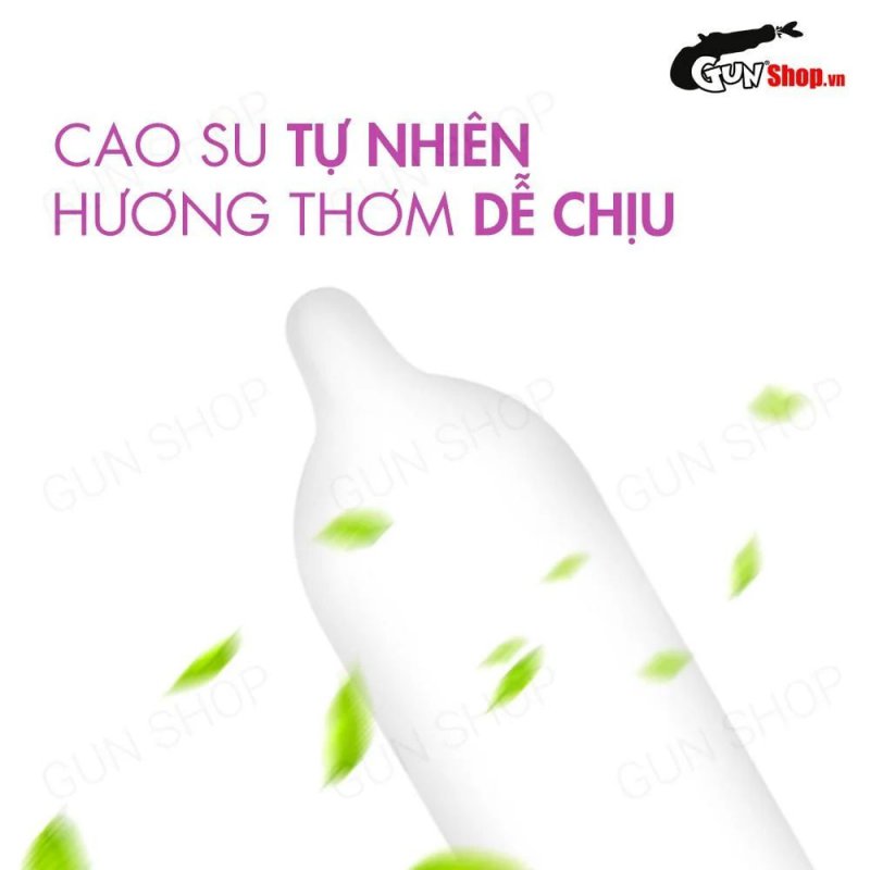 Bao cao su Mingliu siêu mỏng hiện đại hộp 10 cái thoải mái an toàn