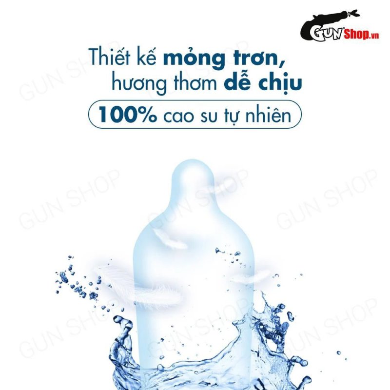 Bao cao su Mingliu Double Lubricating hộp 10 chiếc nhiều gel