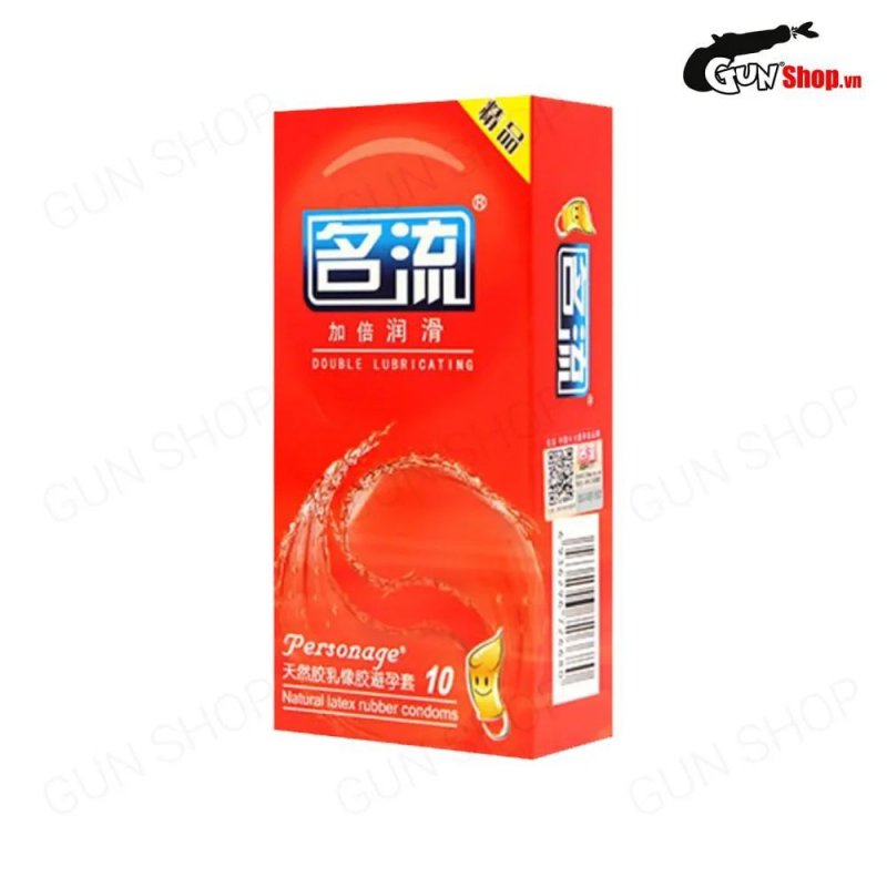 Bao cao su Mingliu Double Lubricating hộp 10 chiếc nhiều gel