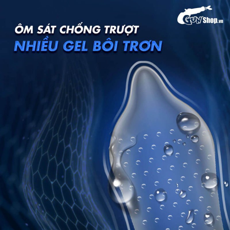Bao cao su Muaisi xanh hạt sẵn an toàn hộp 12 cái chất lượng