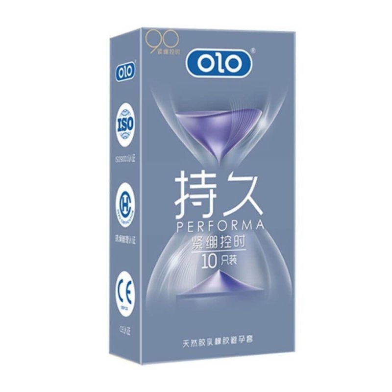 Bao cao su OLO 0.01 Đồng Hồ Xanh kéo dài thời gian hương vani