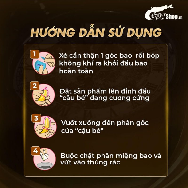 Bao cao su OLO 0.01 siêu mỏng gân gai tăng nhiệt kéo dài