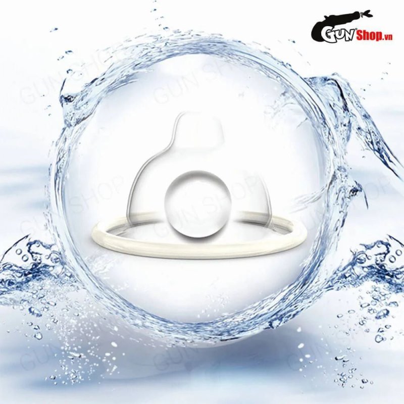 Bao cao su OLO 0.01 siêu mỏng có bi tăng kích thước 5 cái