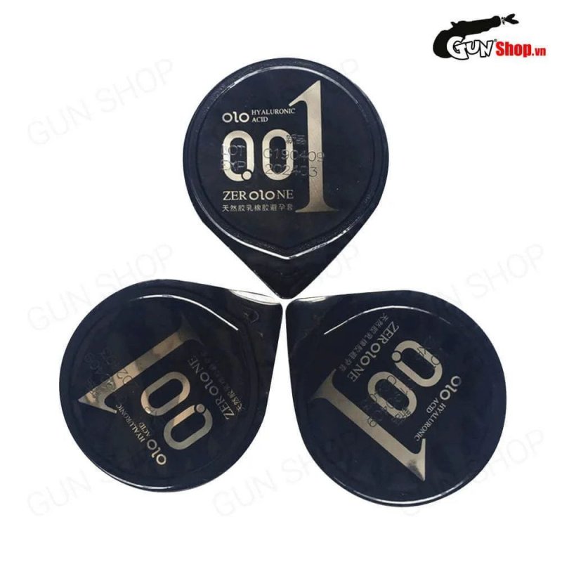 Bao cao su OLO 0.01 Bead Entering - Siêu mỏng bi tăng thêm 3cm - Hộp 10 cái