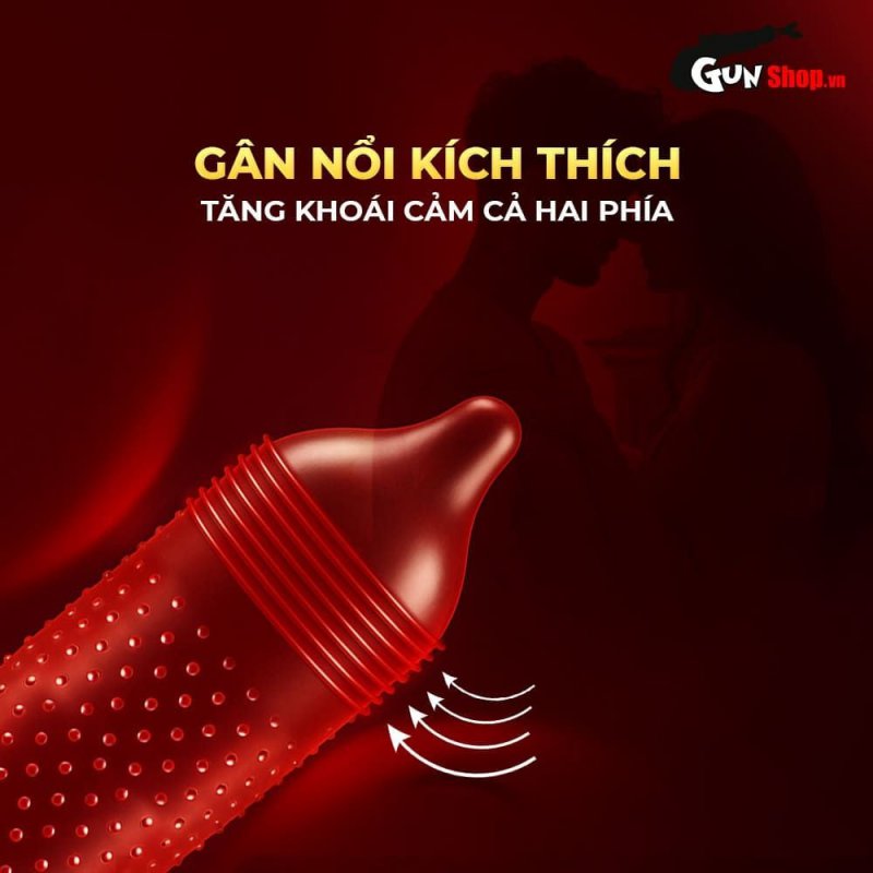 Bao cao su Shell Performax 6 in 1 Hộp 10 cái Kéo dài yêu